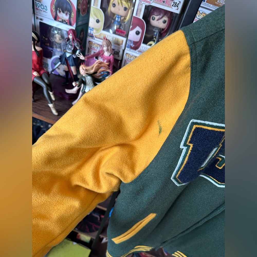 Vintage Utah Jazz Varsity Jacket Men’s Large Wool NBA Letterman UNK - Picture 3 of 11